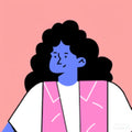 Avatar Style - Flat Memphis Avatar